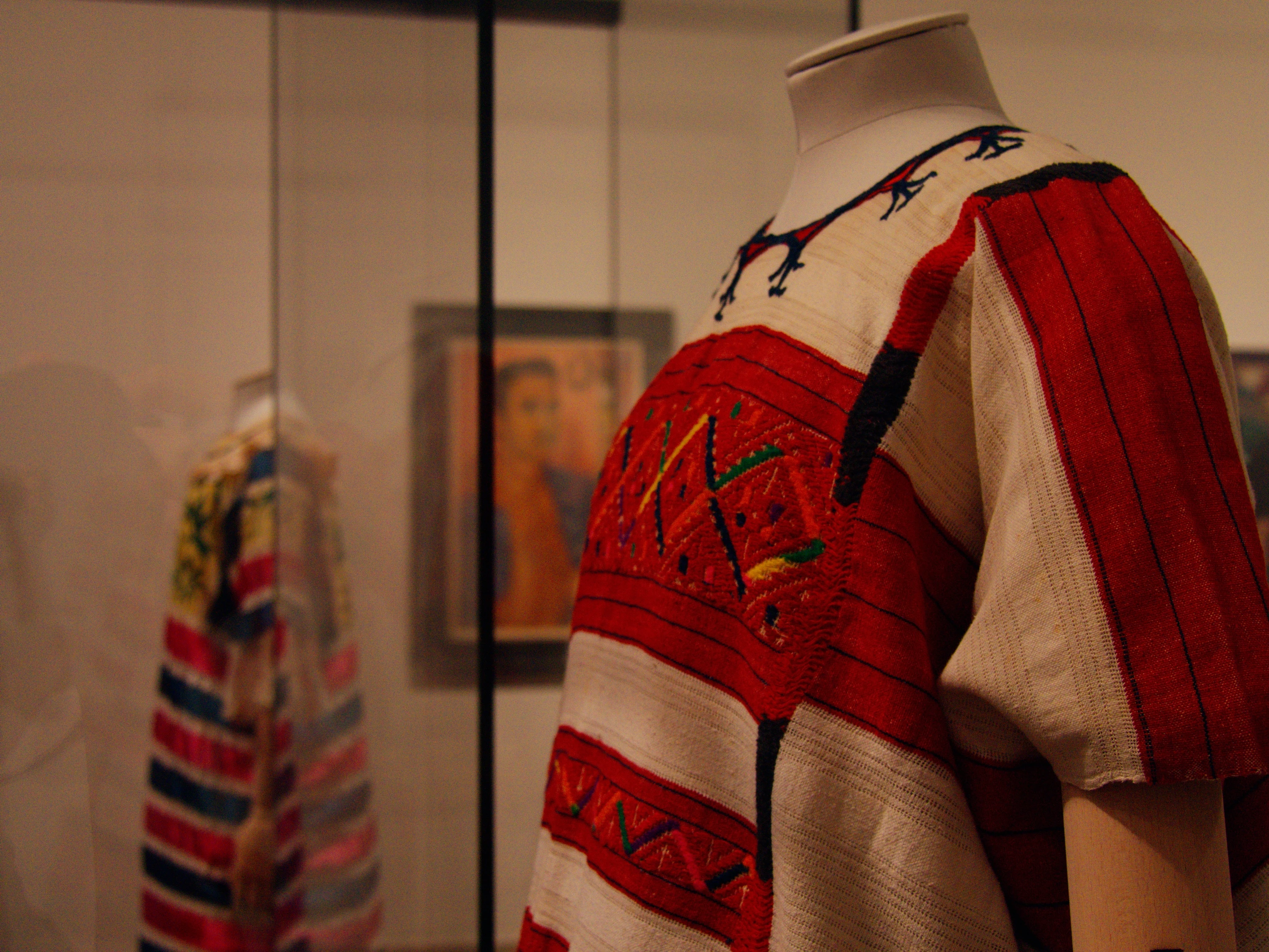 Frida’s traditional costumes on display