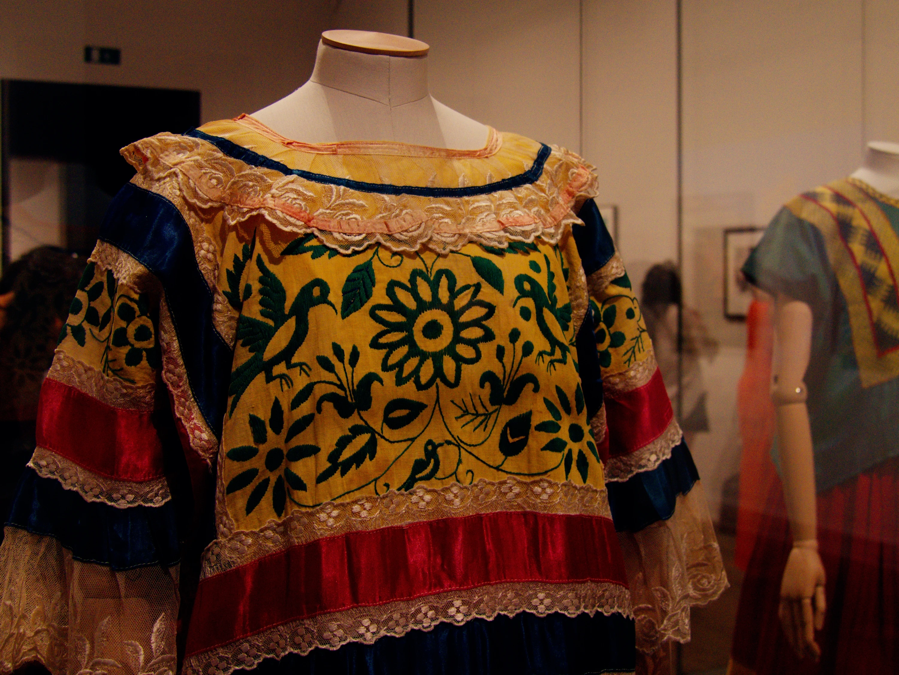 Frida’s traditional costumes on display