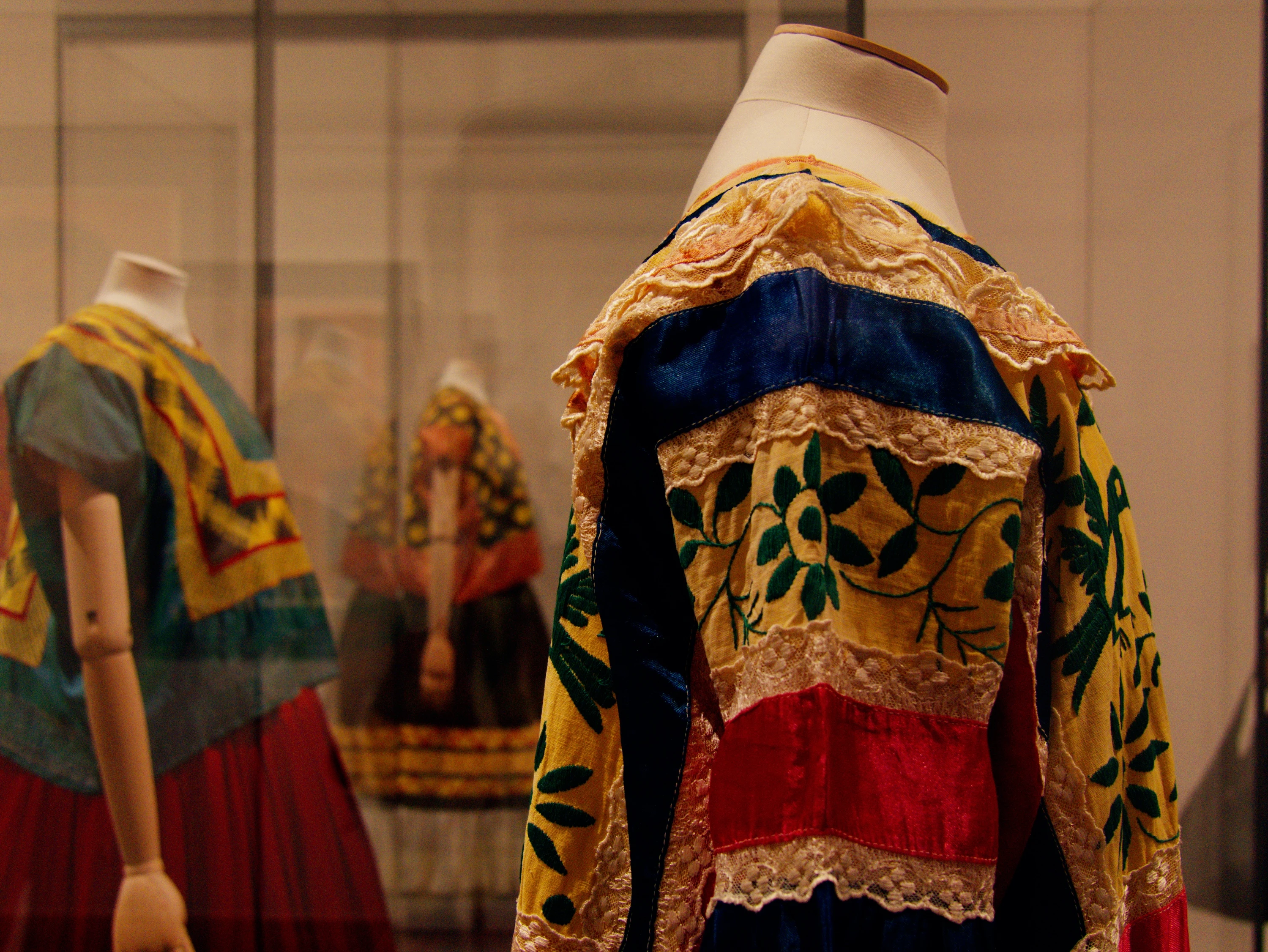 Frida’s traditional costumes on display
