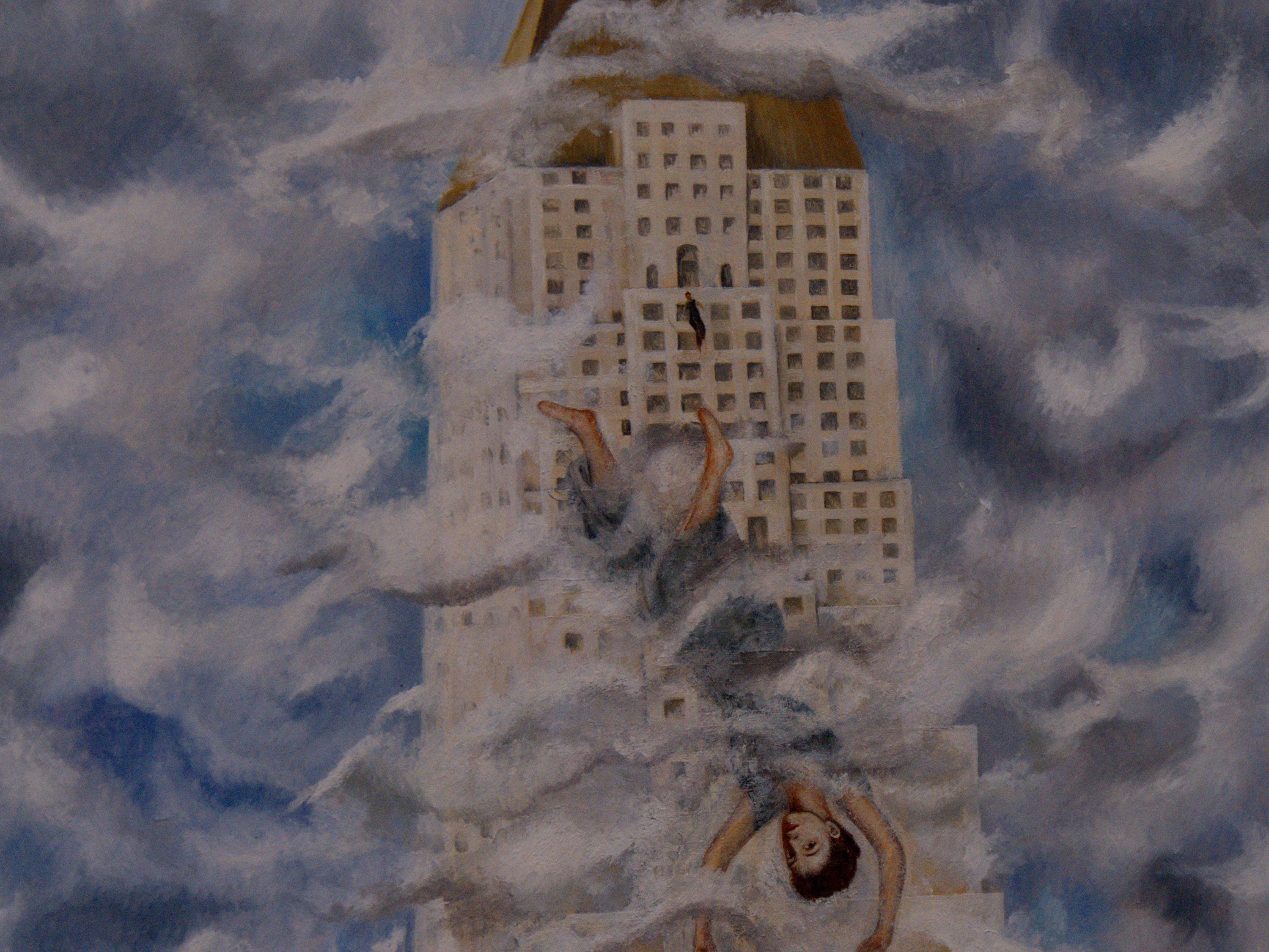 Detail of The Suicide of Dorothy Hale
