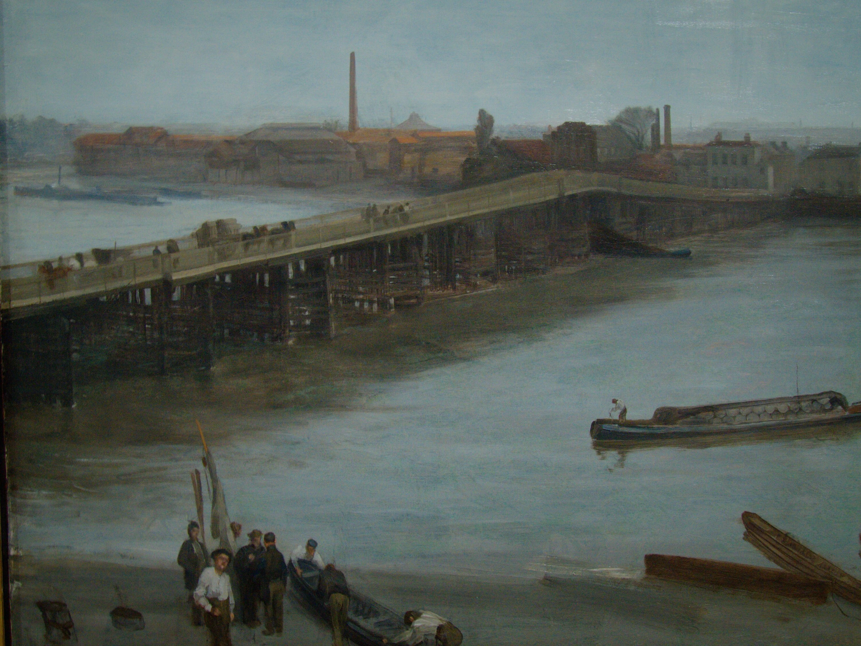 Brown and Silver, Old Battersea Bridge