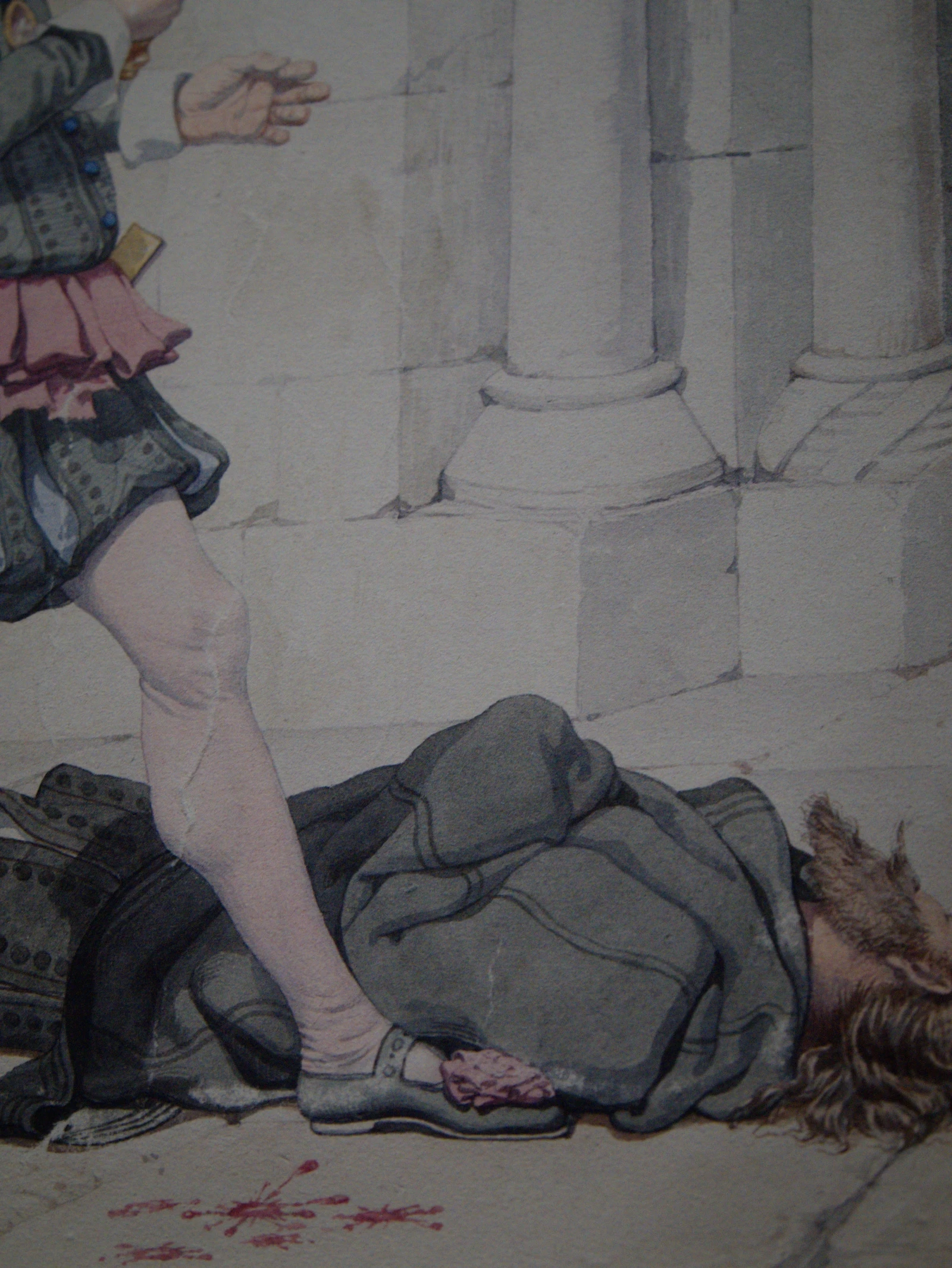 A figure study from Sketches to illustrate the Passions