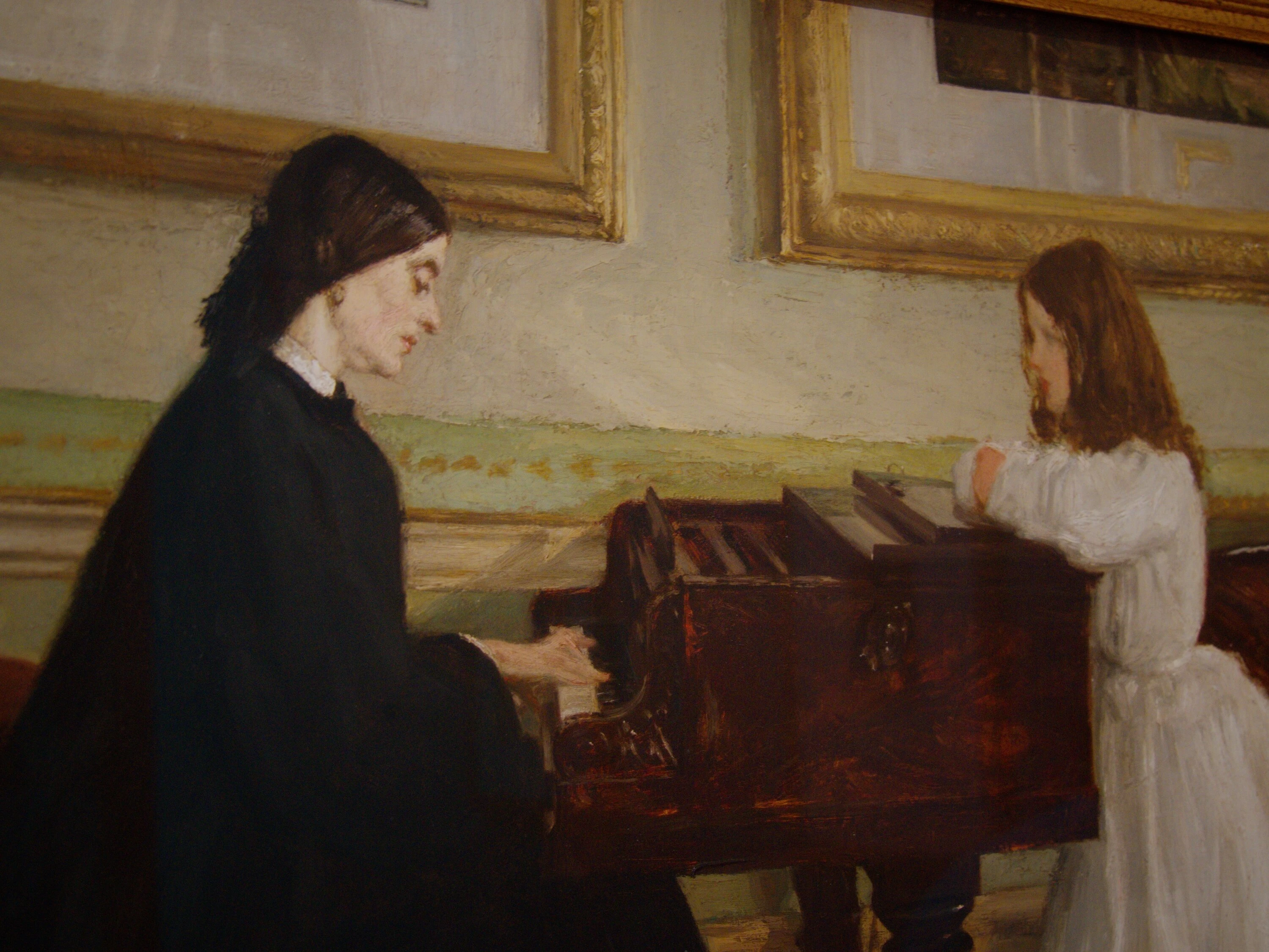 Deborah, Whistler’s half-sister, and her daughter, Annie