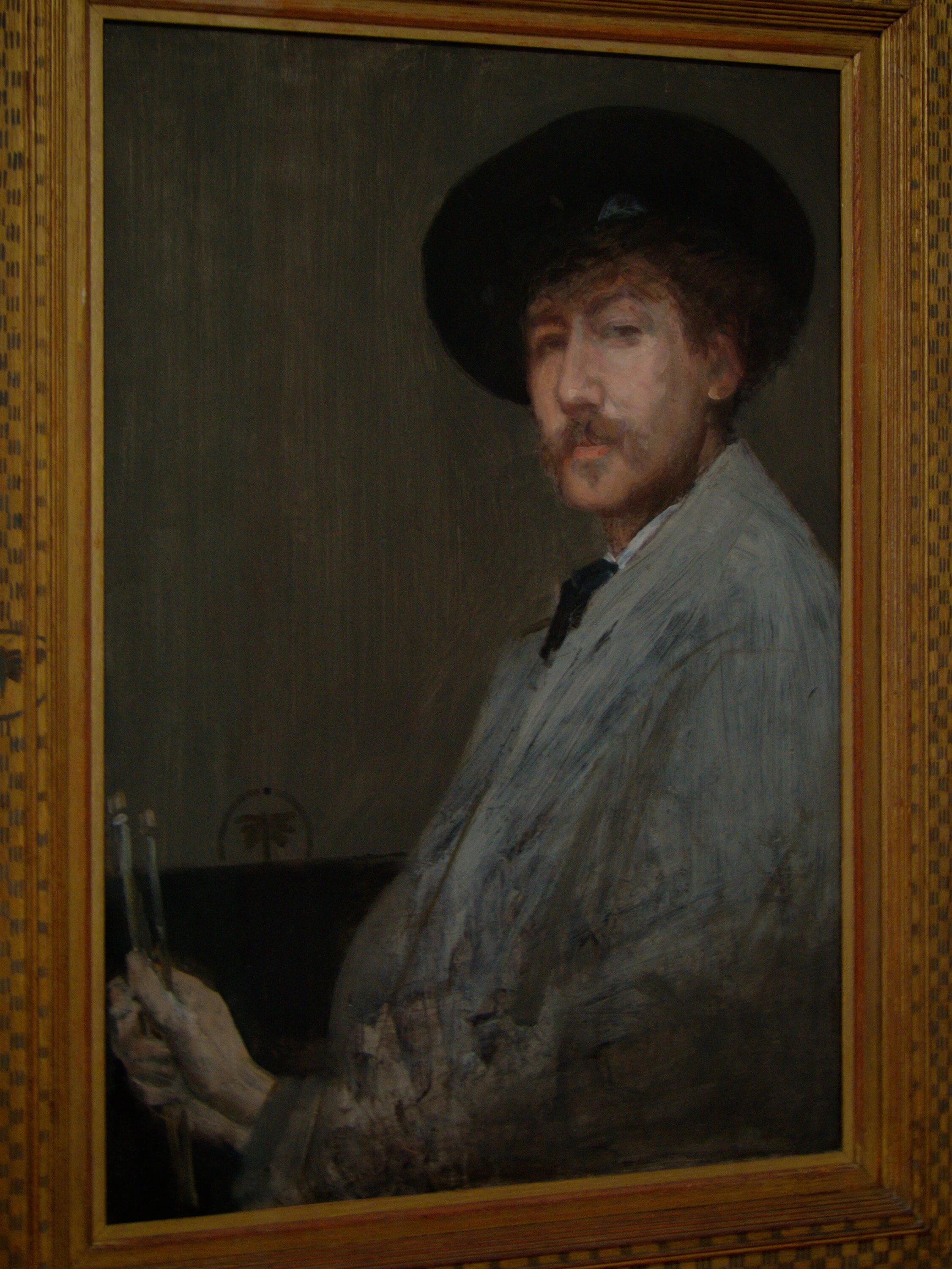 Arrangement in Grey: Portrait of the Painter