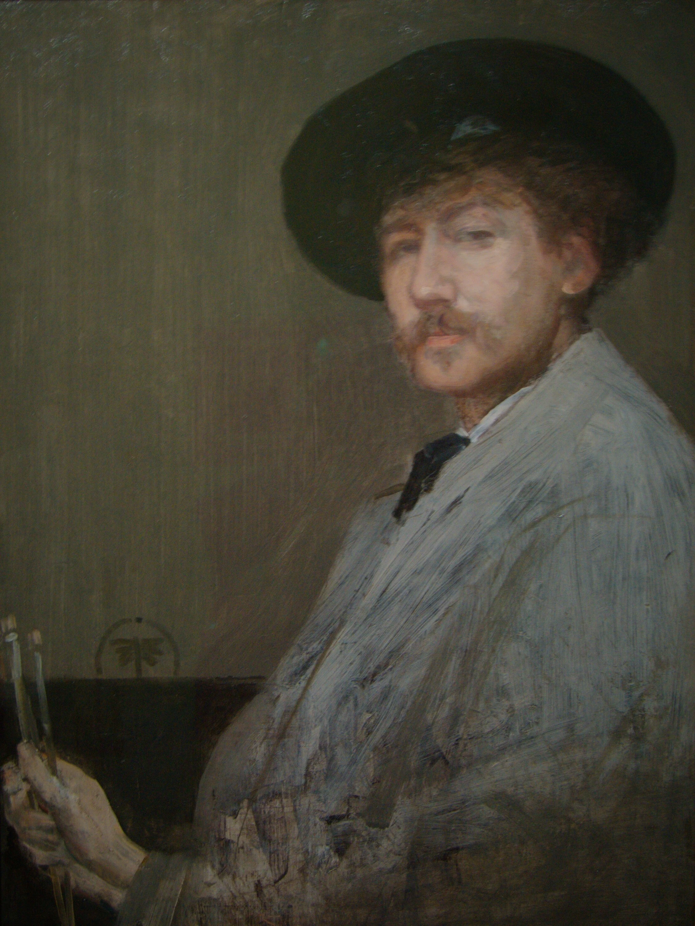 Self-portrait by Whistler