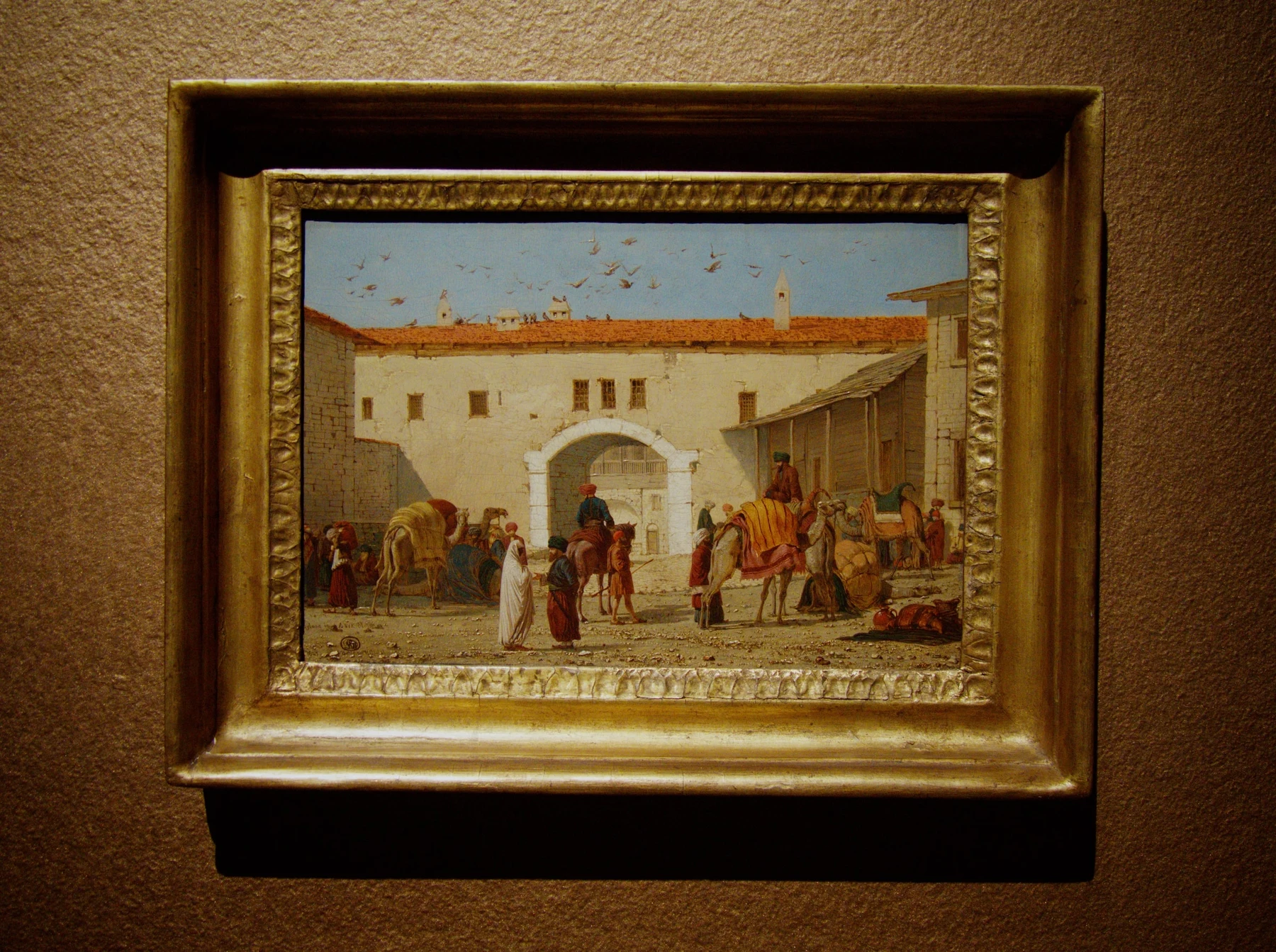 Caravanserai at Mylasa in Asia Minor, 1845