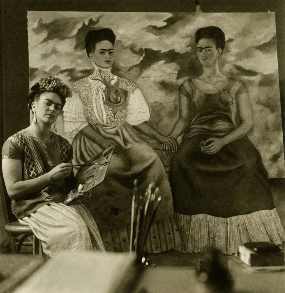 Detail of The Two Fridas