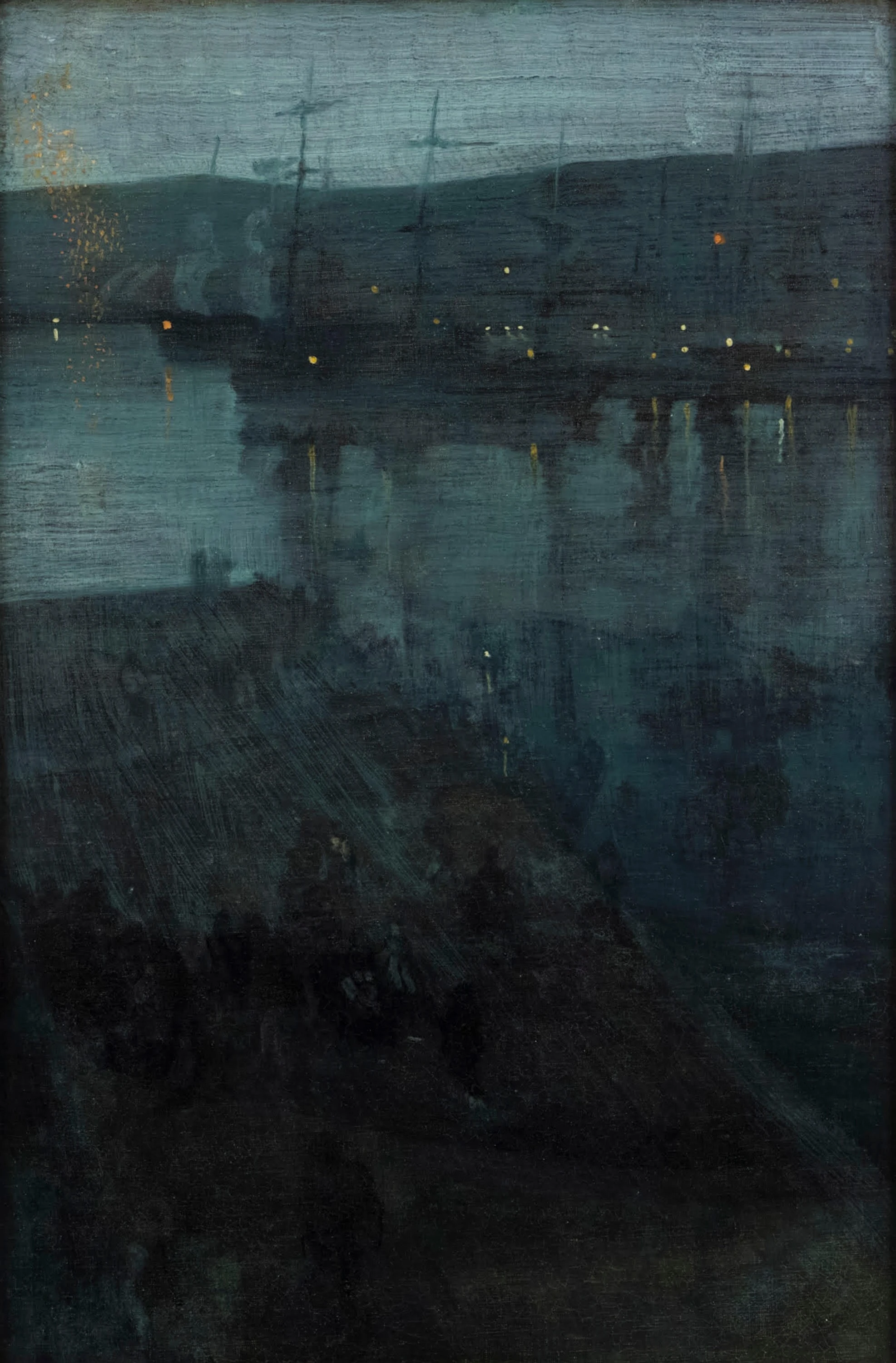 Nocturne in Blue and Gold: Valparaiso Bay